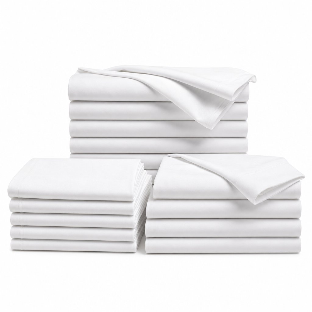 Hospitality fabric rolls in an overseas warehouse