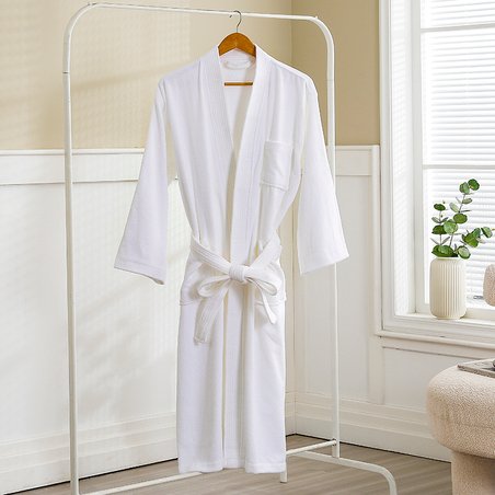 Hotel bathrobes