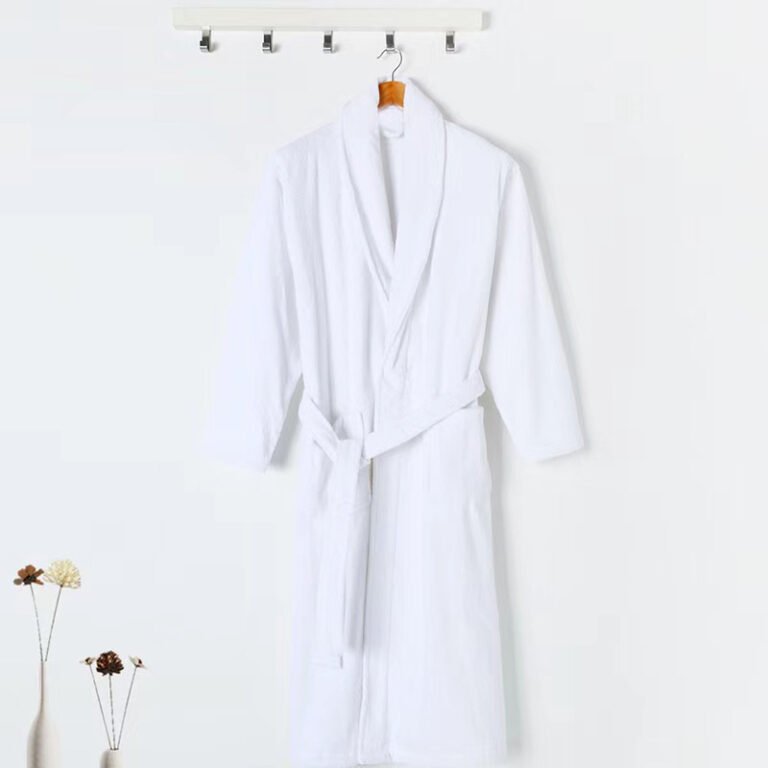 Terry bathrobe