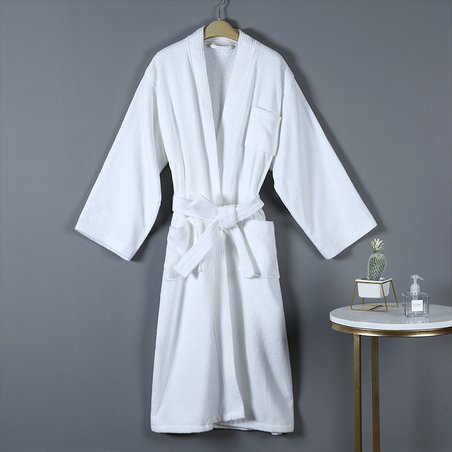 Waffle bathrobe