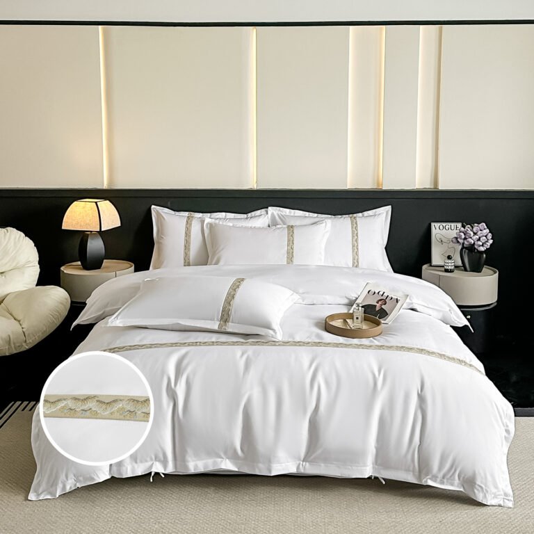 Jacquard bedding set