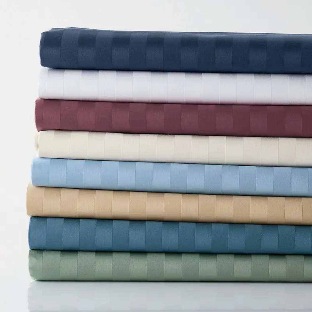Commercial team reviewing hotel fabric programs