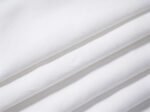 White Combed Cotton Twill Fabric - Image 5