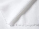 White Combed Cotton Twill Fabric - Image 6