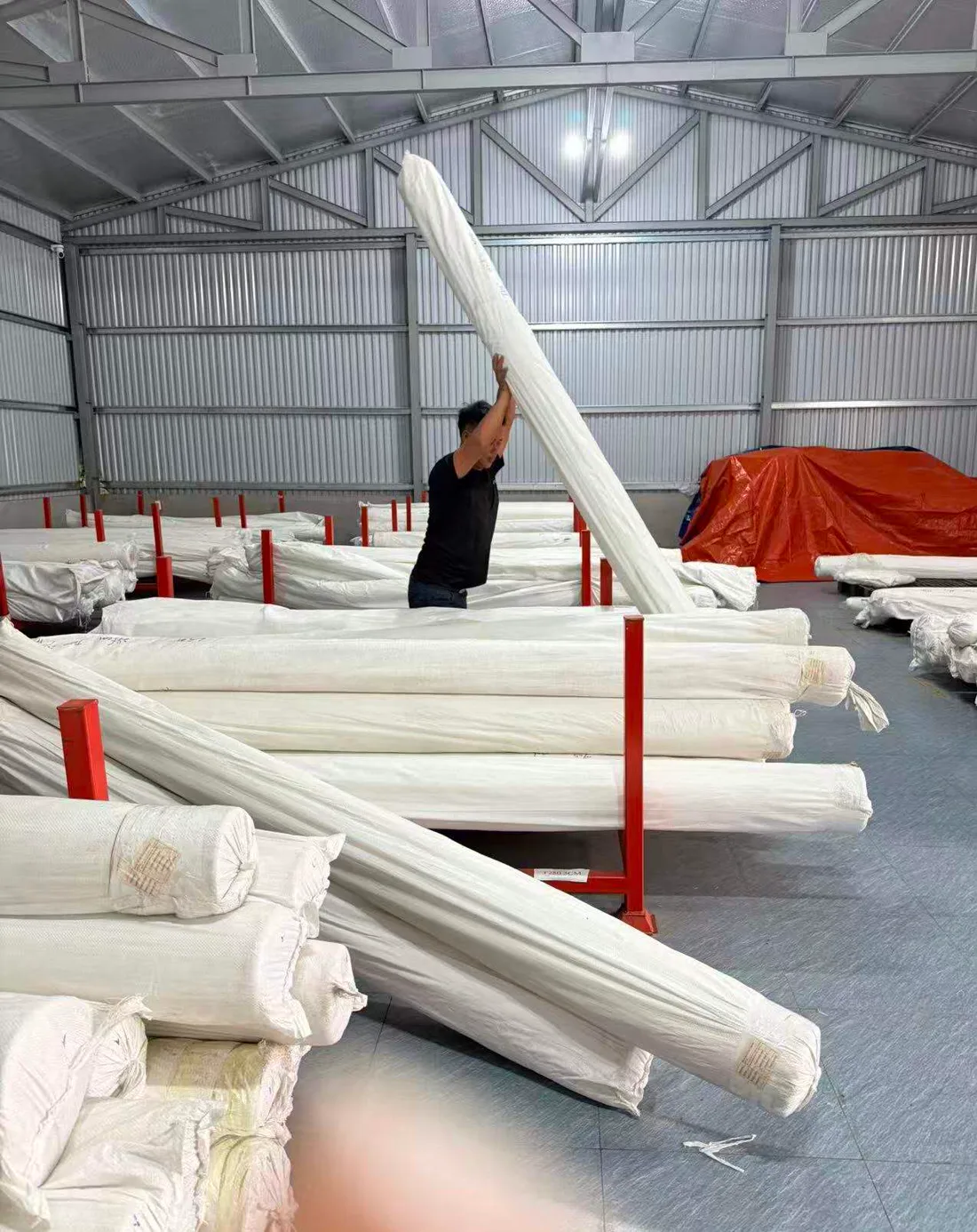 Overseas fabric warehouse