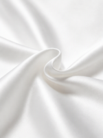 500TC 3PI Bleached Plain Cotton Sateen Fabric 80S*100S For Hotel Bedding