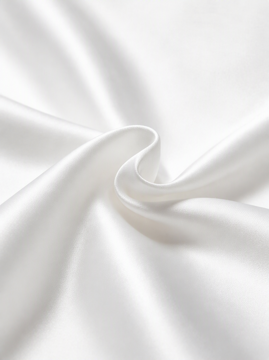 H590e658a90a246b5b96424190798d150V 500TC 3PI Bleached Plain Cotton Sateen Fabric 80S*100S For Hotel Bedding - Image 1